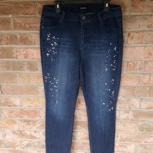 Blue Jeans With Pearls.